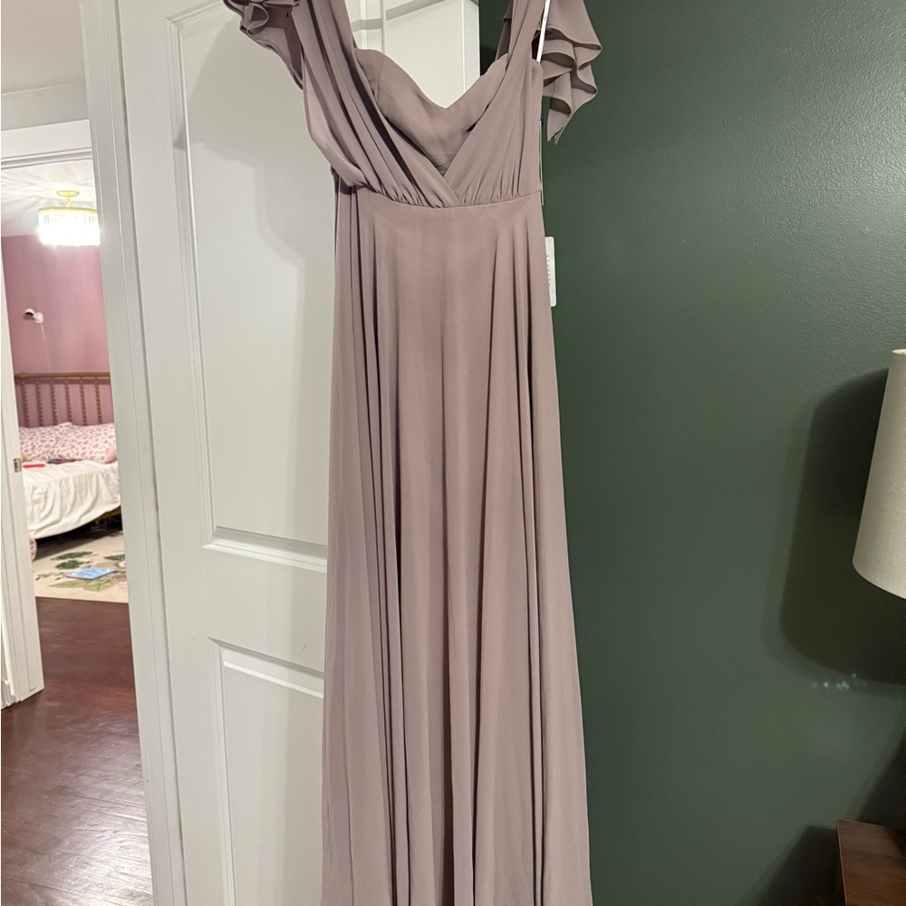 Lulu's Mauve Maxi Dress